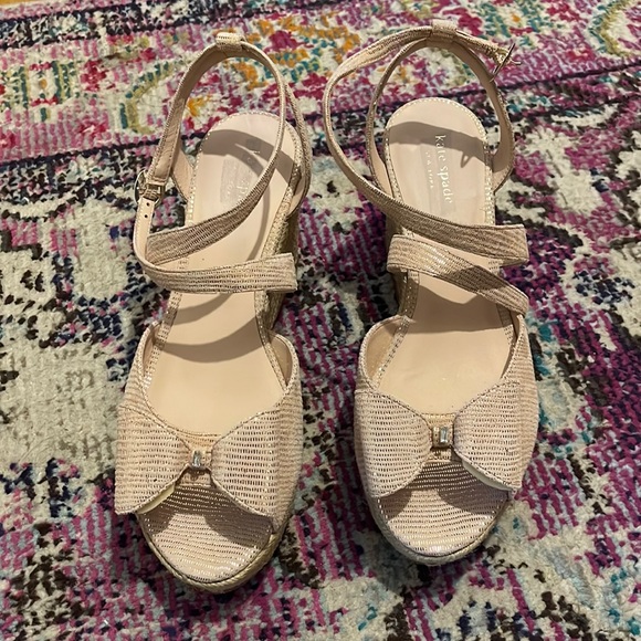 Kate spade wedges sandals NWOT - Picture 1 of 5